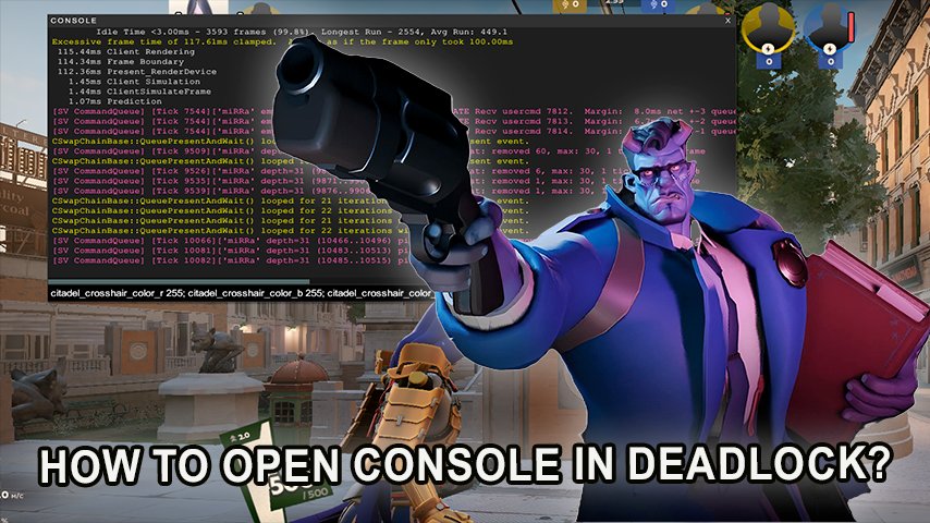 How to Open Console in Deadlock | Hawk Live