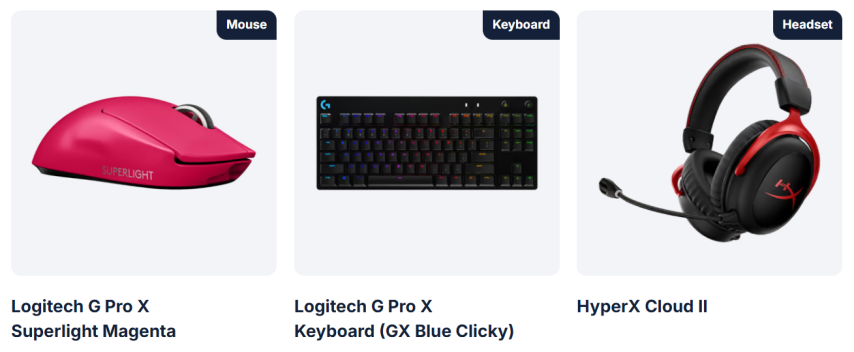 donk gaming gear