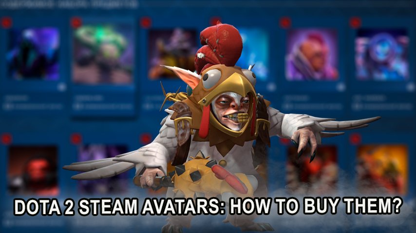 Animated Dota 2 avatars on Steam profile