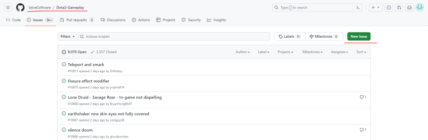 Dota 2 Developer's Site