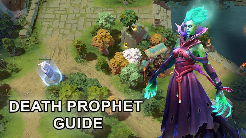 Death Prophet casting Exorcism in Dota 2 game