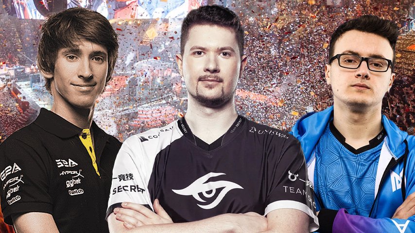 Dendi, Puppey и Miracle Dota 2