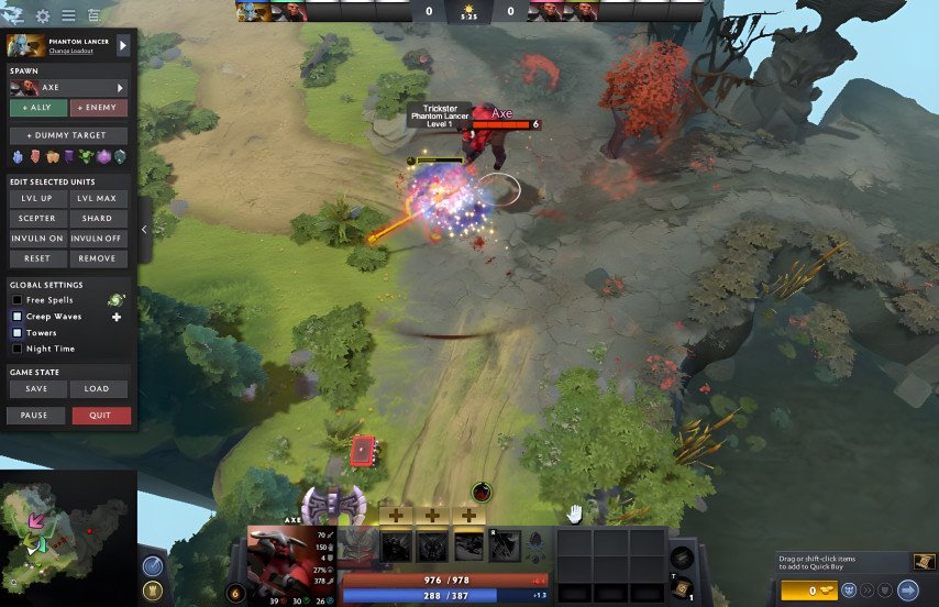 Dota 2 axe illusion bait