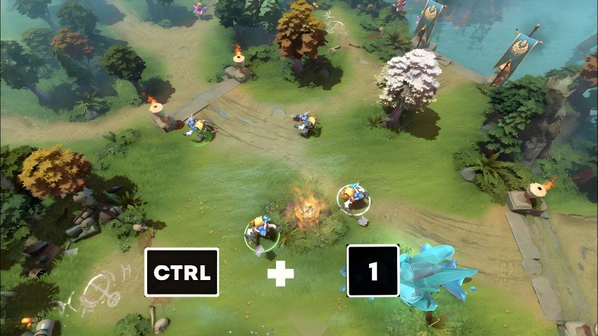 Dota 2 meepo control group