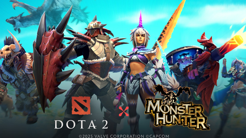 Dota 2 Monster Hunter crossover