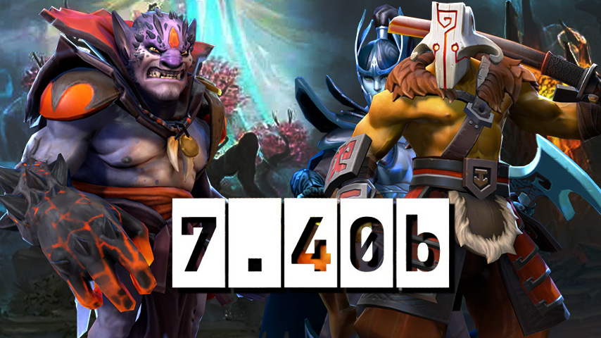 Dota 2 new meta 7.40b
