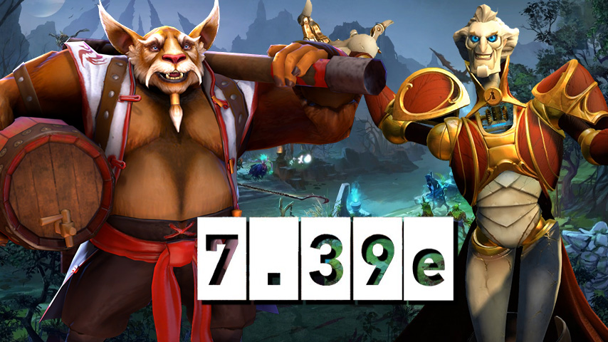 Dota 2 patch 7.39e meta