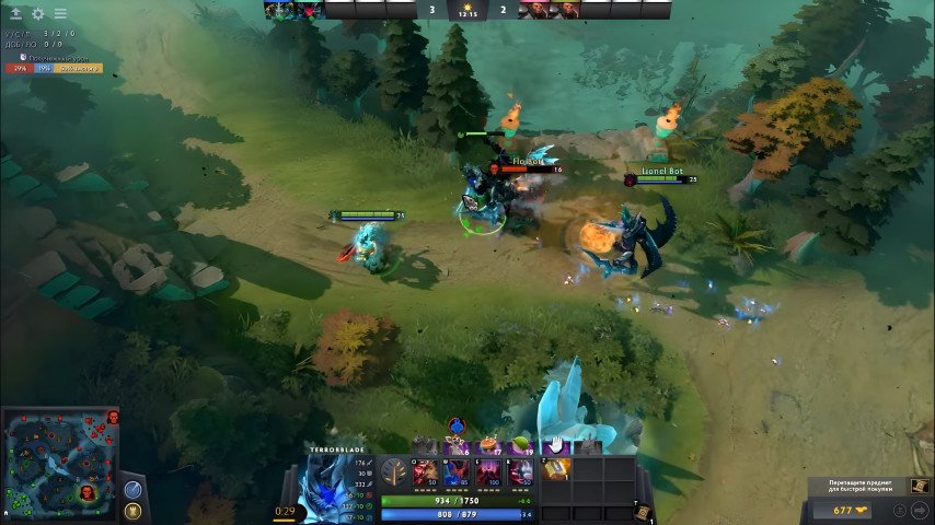 Dota 2 block by Terorblade illusion