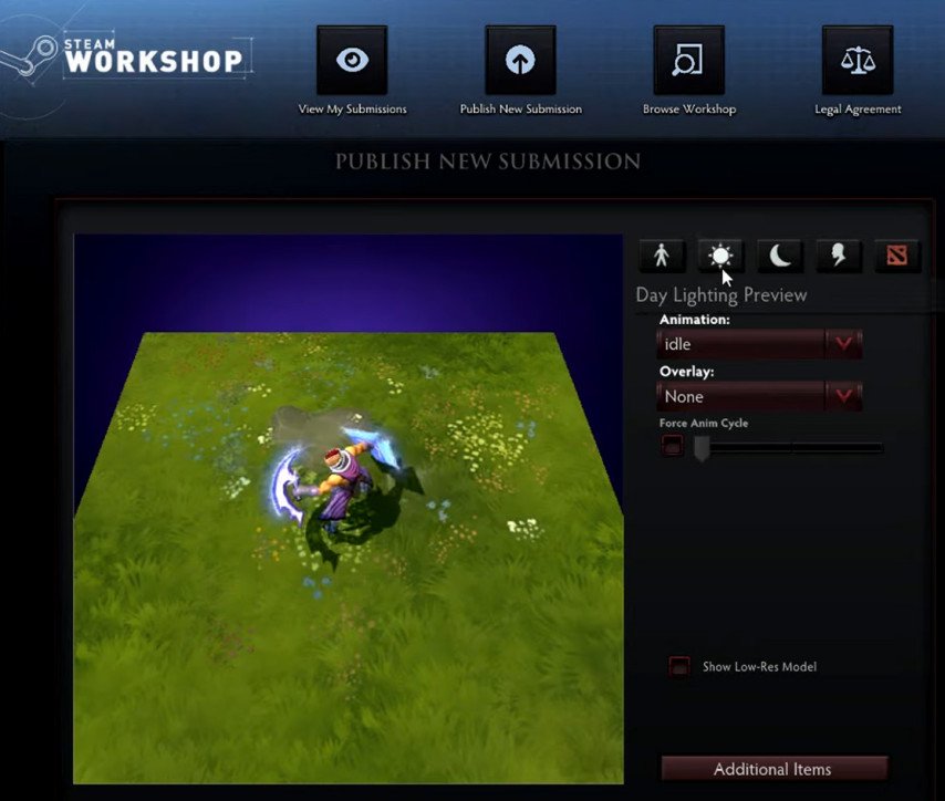 Dota 2 ingame testing