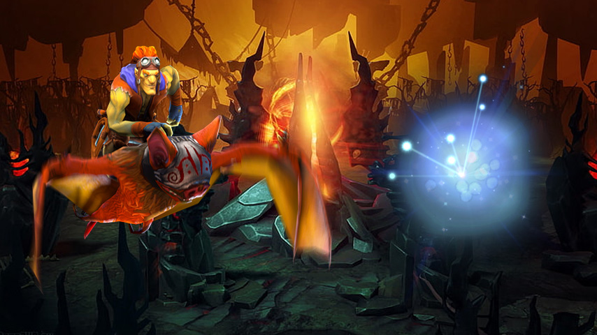 Dota 2 Batrider и Io