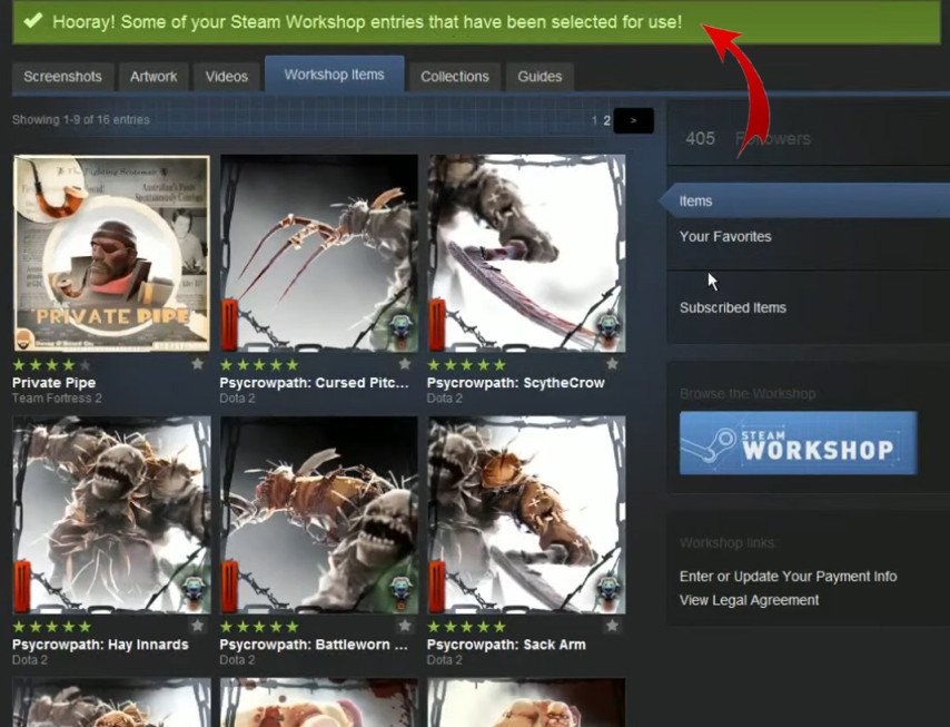 Dota 2 Workshop Done