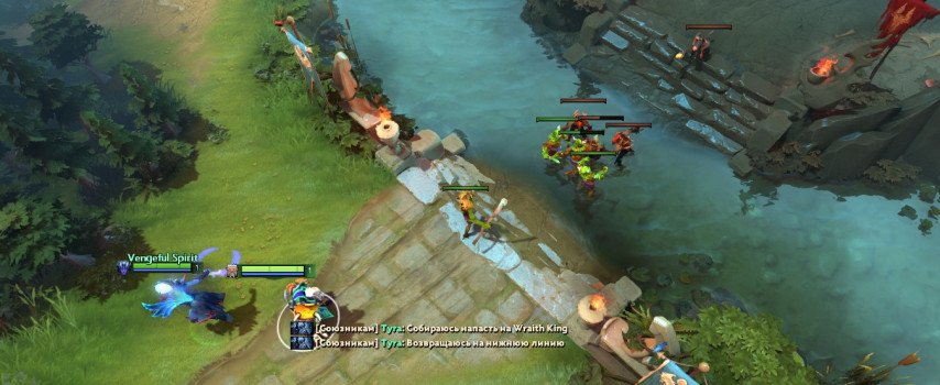 dota2, gameplay