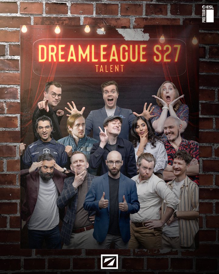 DreamLeague 27 talents