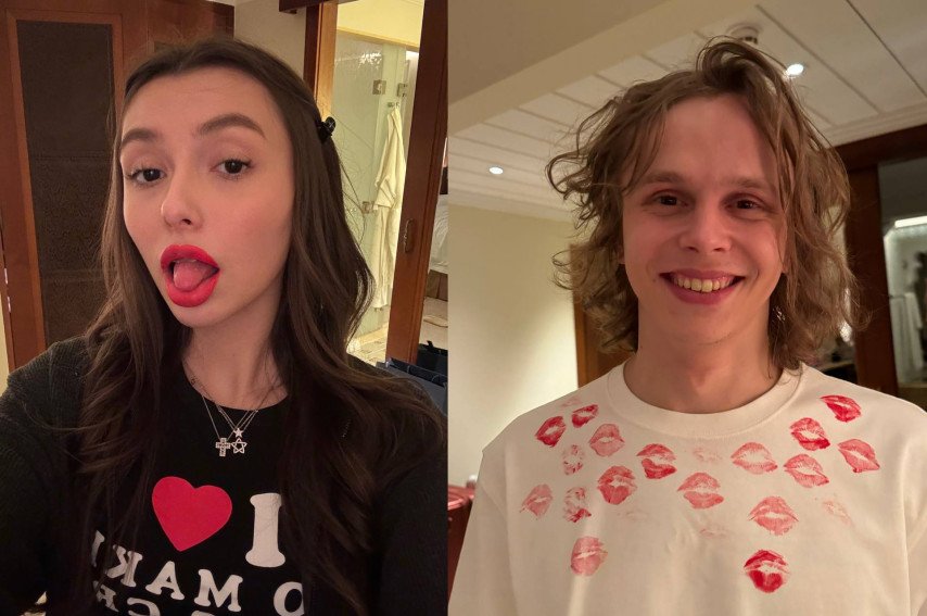 Dyrachyo's girlfriend Valentine's Day gift