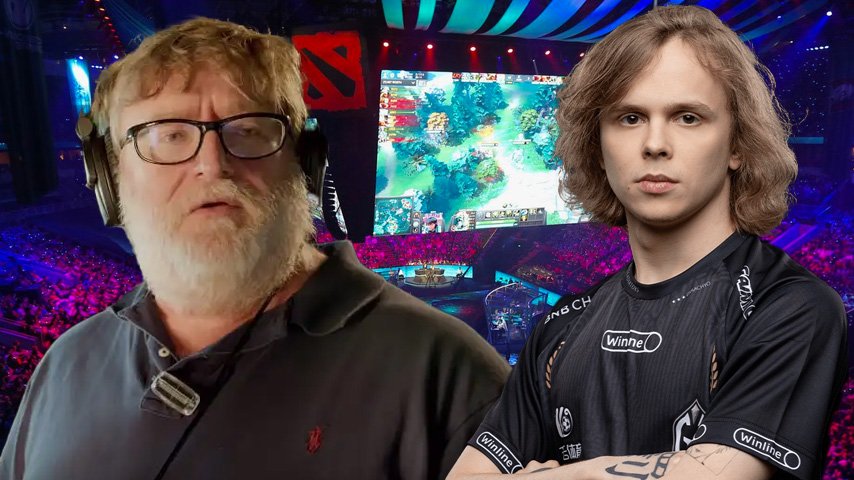Gaben and Dyrachyo Dota 2