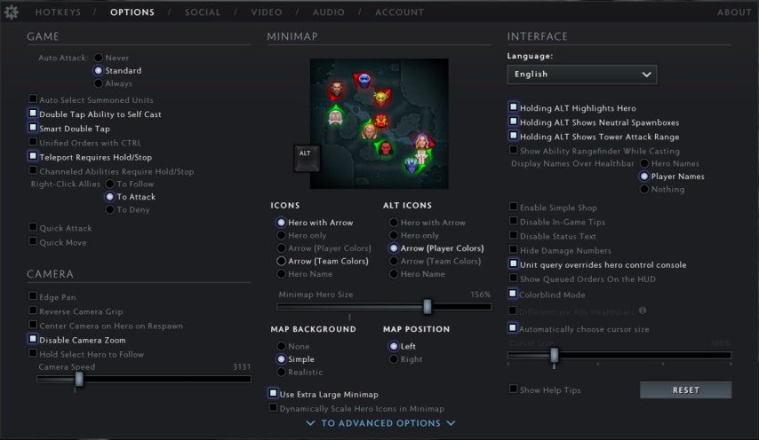 Check out the PRO: dyrachyo shared his Dota 2 settings | Hawk Live