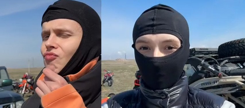 Dyrachyo with girlfriend