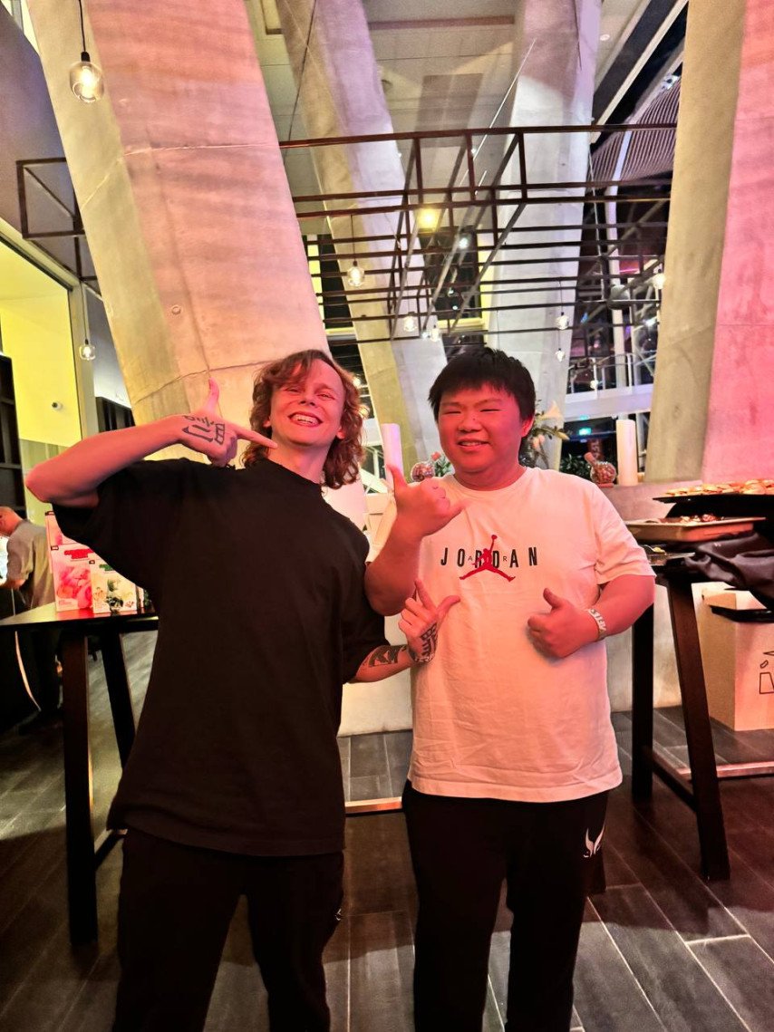 Dyrachyo and XinQ The International 2024