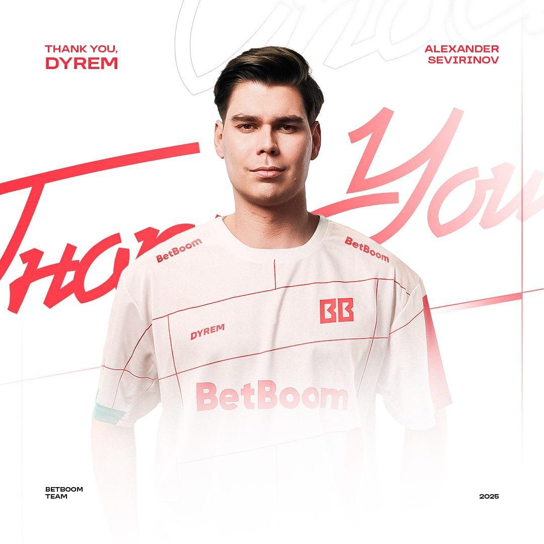 Dyrem left betboom team