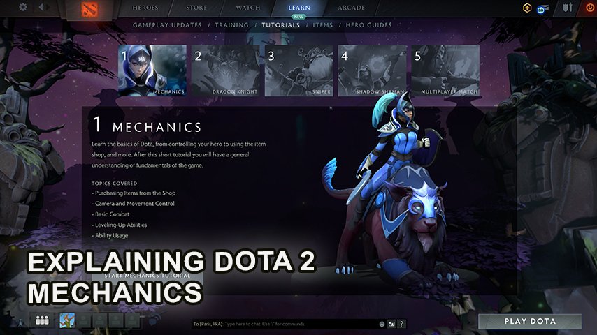 Earning money from explaining Dota 2 mechanics to beginners