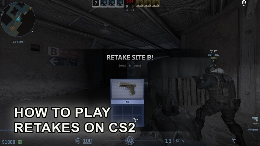 Enabling Retake Mode in CS2