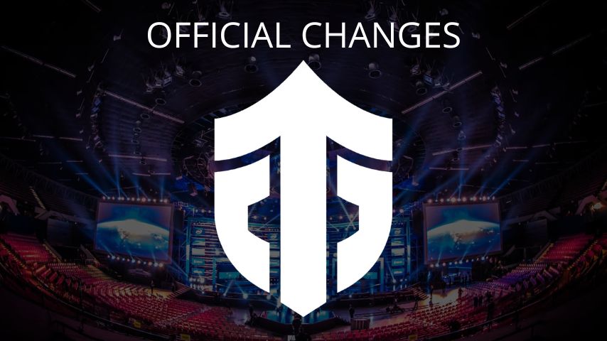 Entity official changes