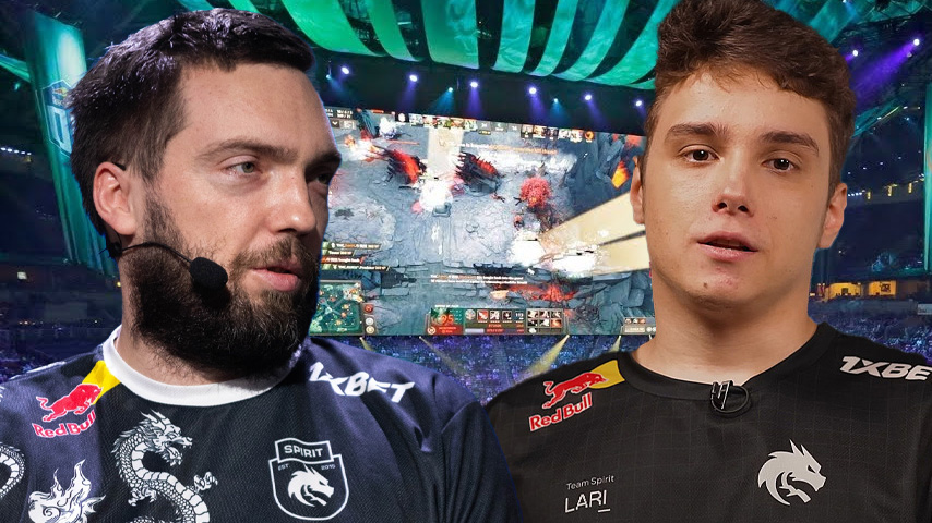 Korb3n and Larl Team Spirit