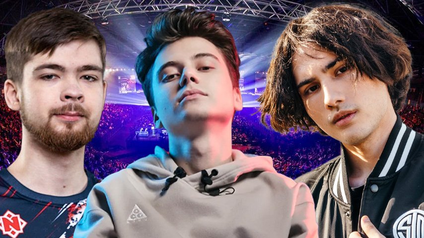 Malr1ne, RAMZES666 and Timado ESL One Kuala Lumpur 2023