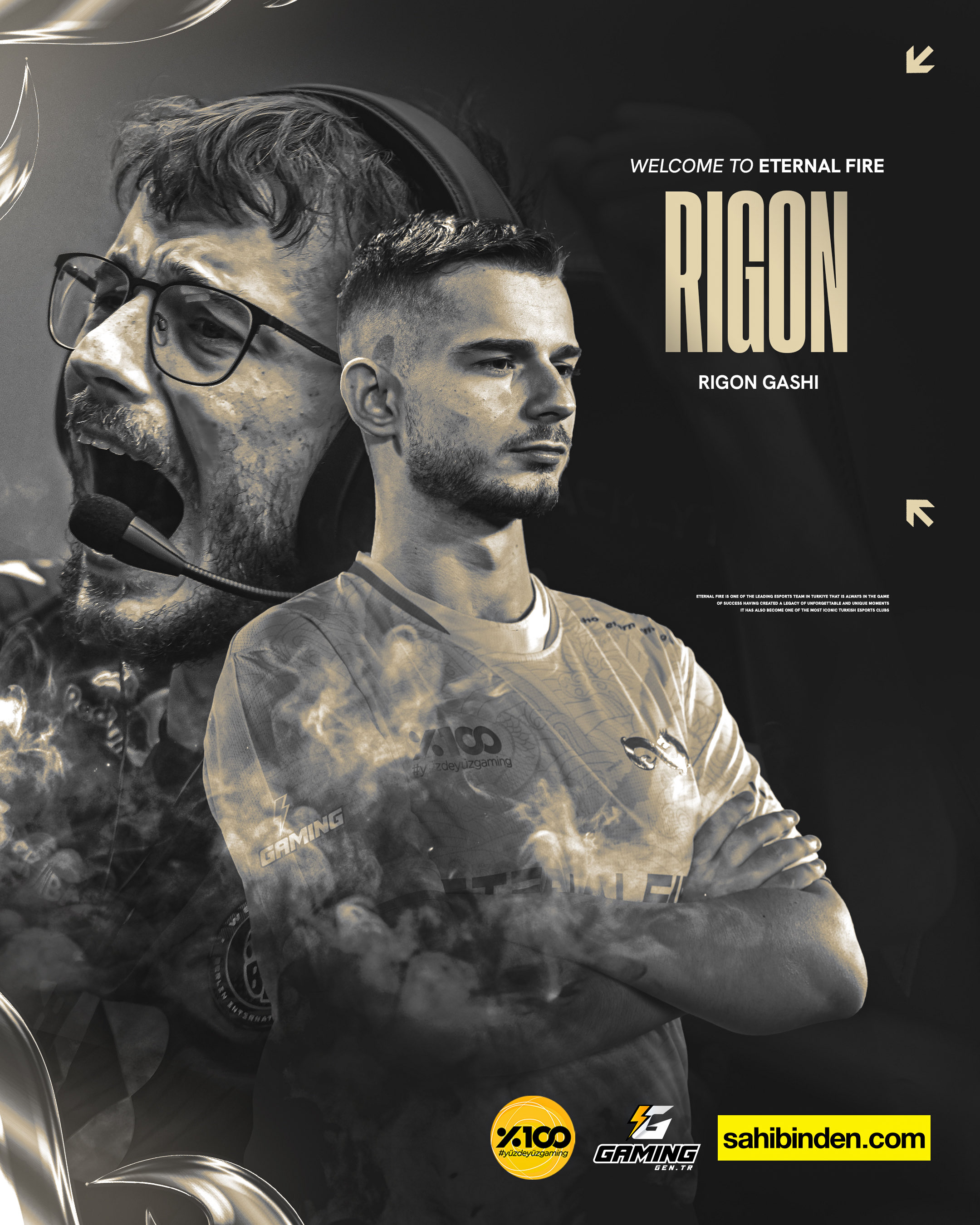 Eternal Fire signed rigoN and ⁠Woro2k