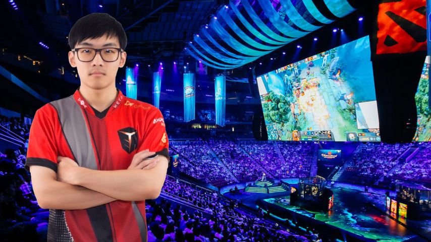 Faith_bian admitted to playing at a beginner's level in Dota 2