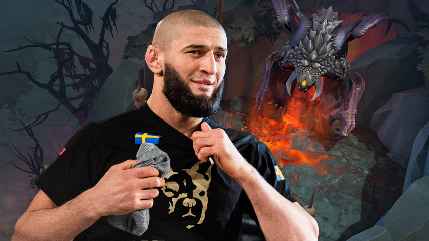 Хамзат Чимаев Dota 2