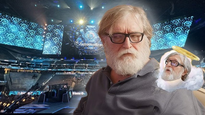 NS commented on Gabe Newell's strange move at The International 2023