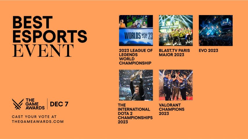 Game Awards Best Esport Event
