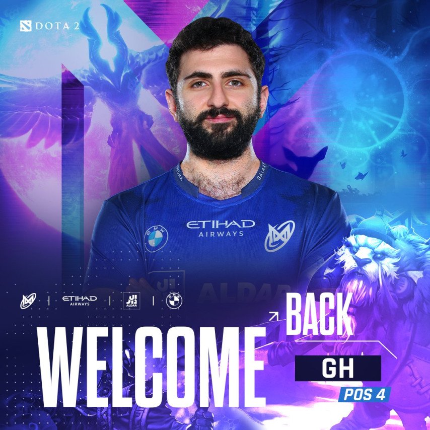 Gh возвращается в Nigma Galaxy