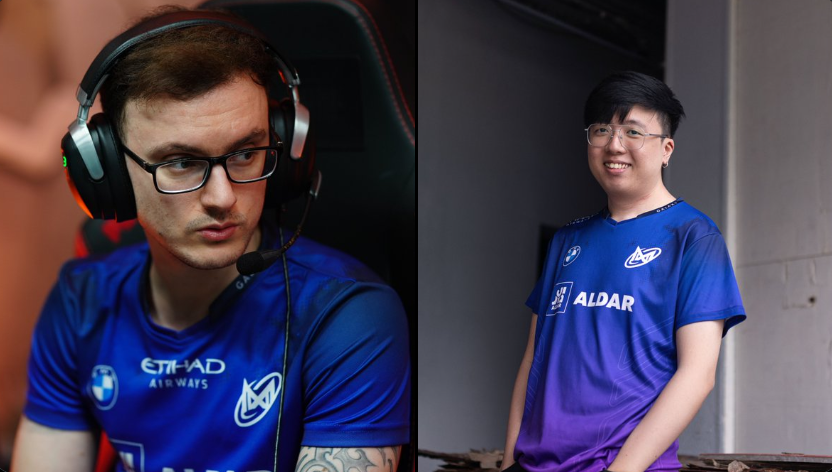 Ghost replaced Miracle at Nigma Galaxy