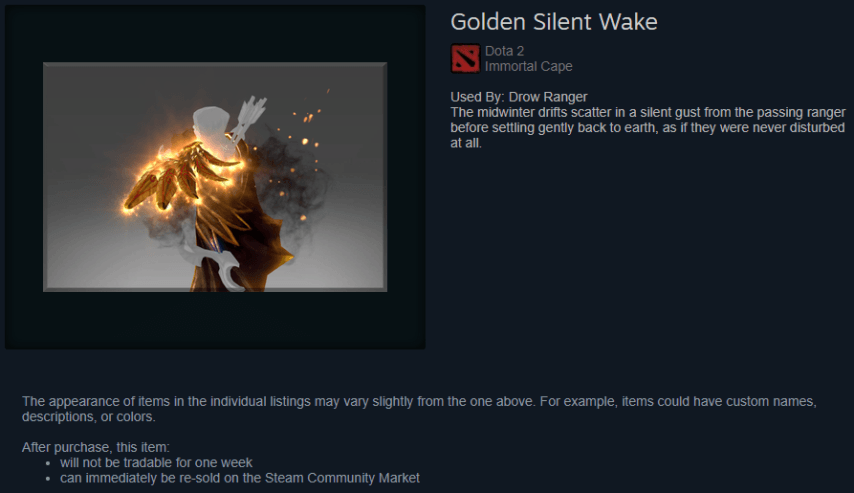 Golden Silent Wake
