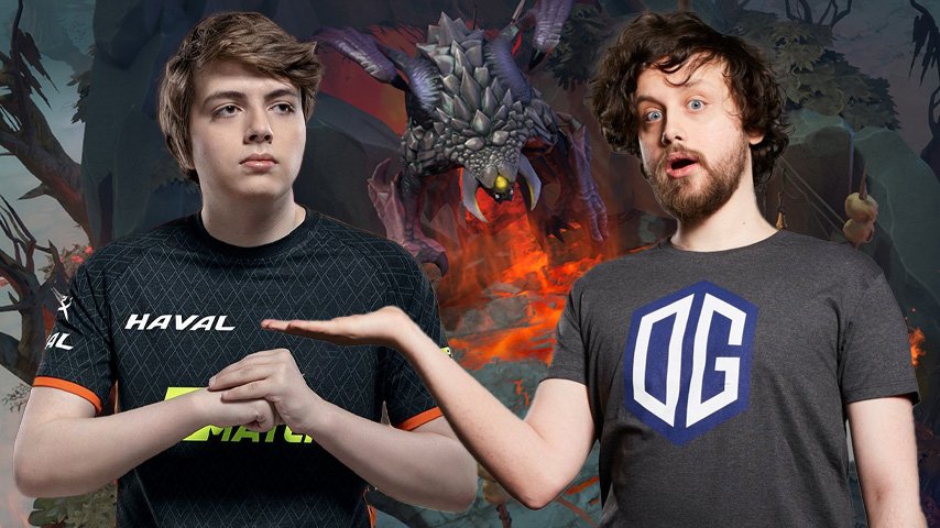 Gorgc and Nightfall Dota 2