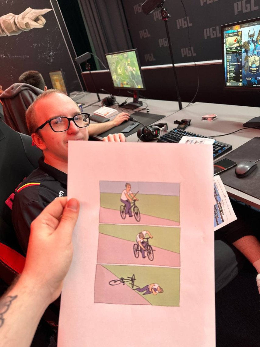 Gpk шутит над своей командой