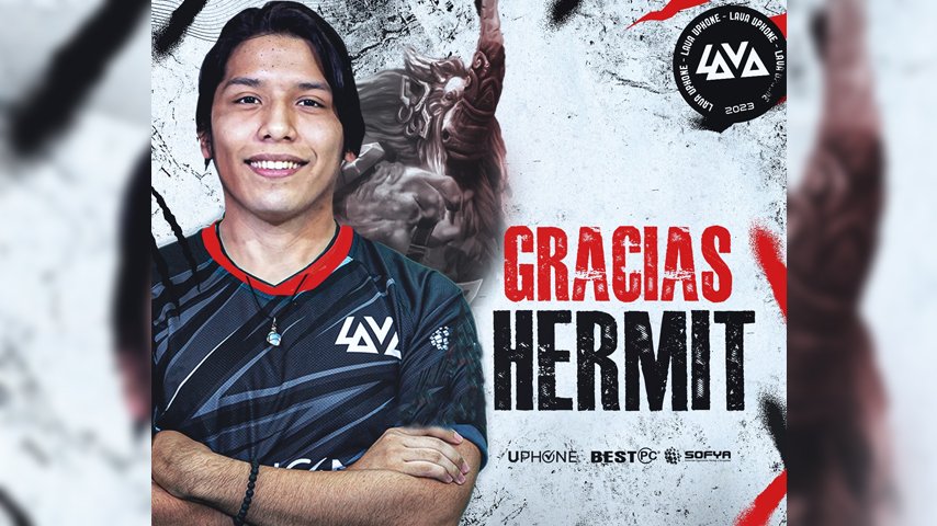 Hermit left Lava Esports