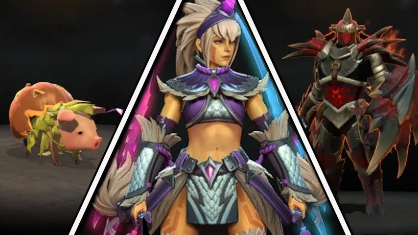 Monster Hunter crossover in Dota 2