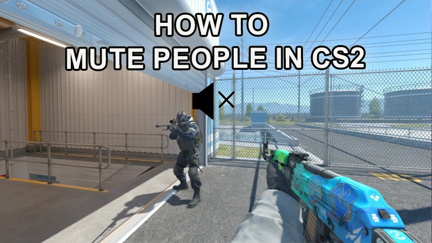 Counter-Strike 2 mute settings interface on a computer screen