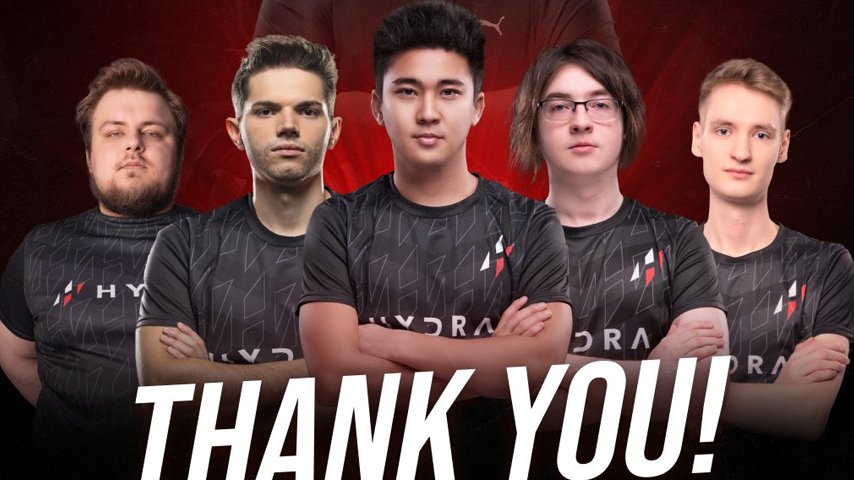 HYDRA disbanded Dota 2 roster