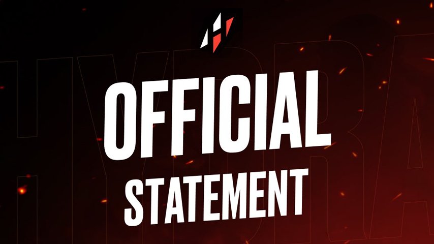 HYDRA official statement at 322 scandal