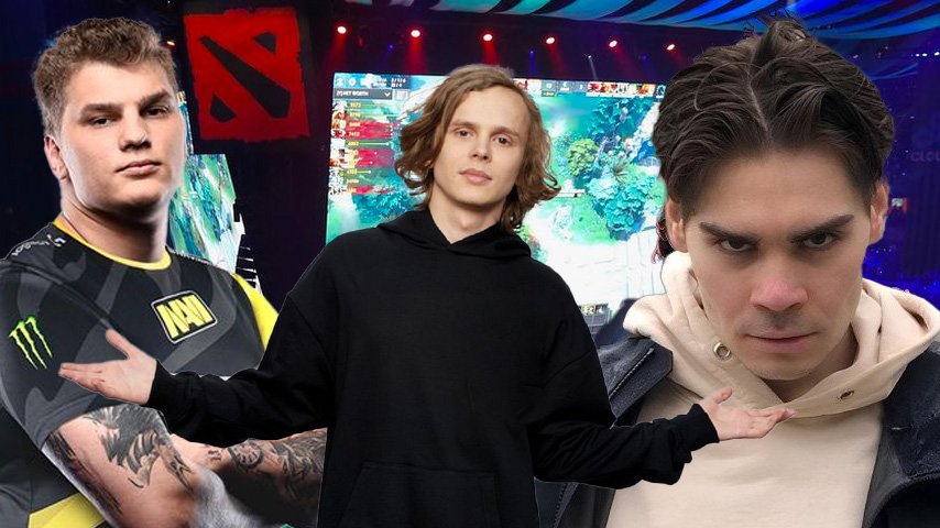 Iceberg, Dyrachyo and Nix Dota 2