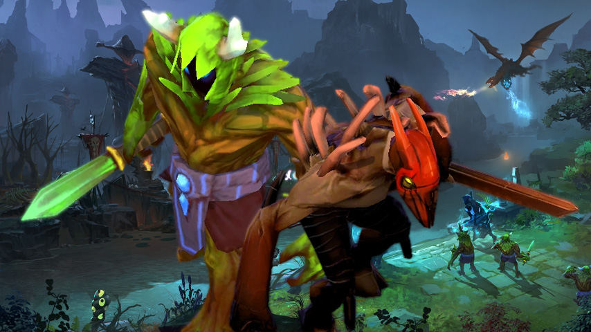 Dota 2 Radiant and Dire