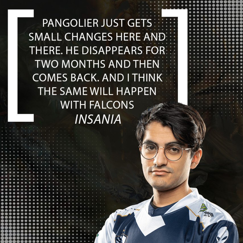 iNSaNiA about Team Falcons