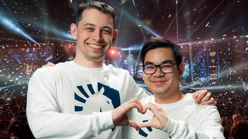 Nisha and Micke Team Liquid