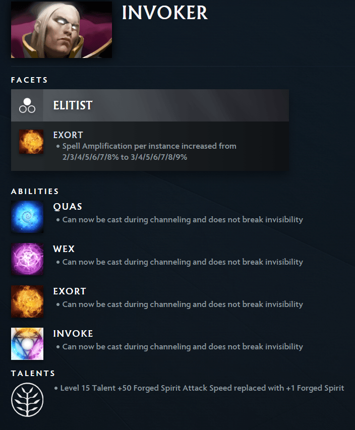 Invoker Patch 7.37b