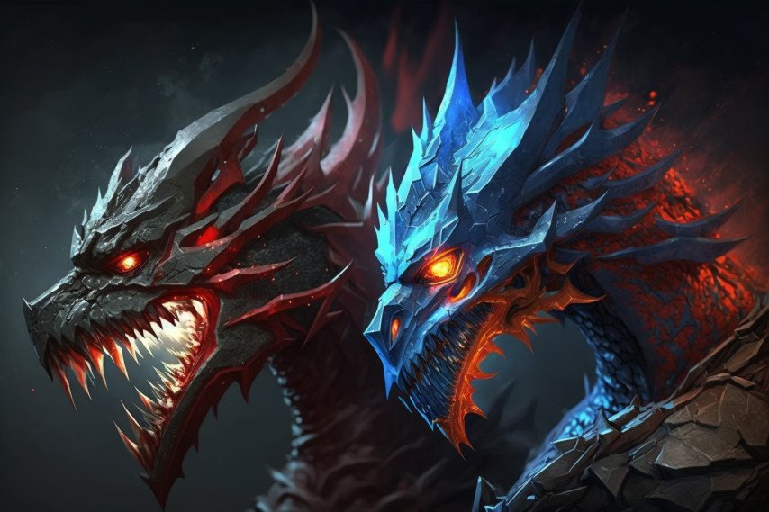 Jakiro сгенерированный ИИ