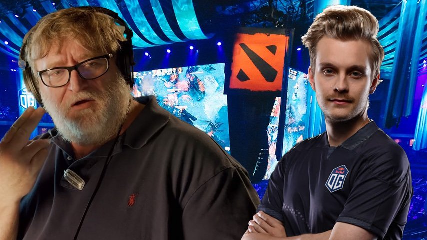 Jerax and Gaben Dota 2